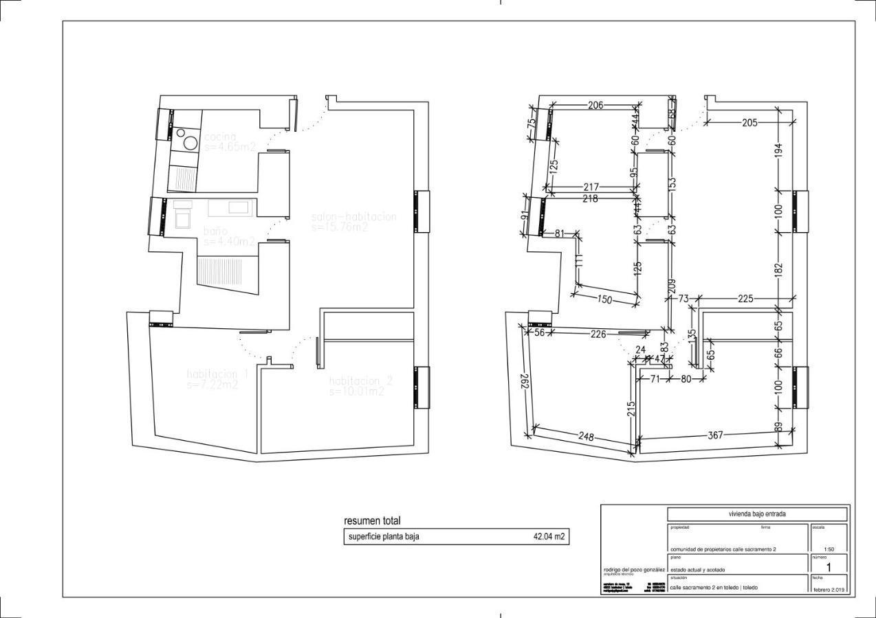 Bajo Izq Apartment Toledo Luaran gambar